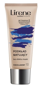 Lirene fluid matujący 10 PORCELANOWY