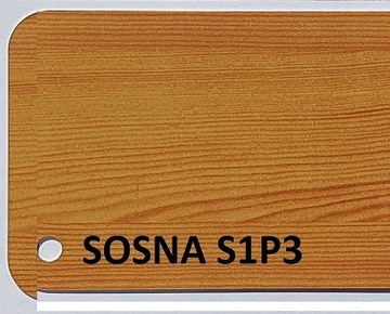 profil 100X20 mm alum, drewnopodobny, orzech, 1 mb dostępny od ręki