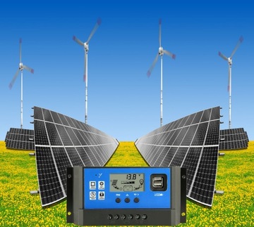 РЕГУЛЯТОР СОЛНЕЧНОЙ ЗАРЯДКИ PWM LCD USB 12/24В 10А Премиум БЕЗОПАСНО!