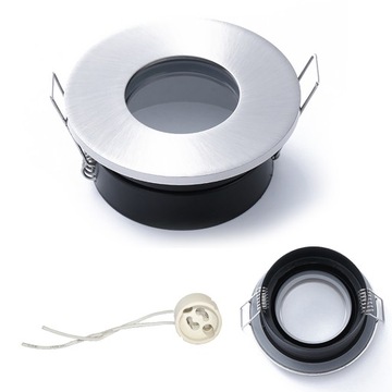 SUFITOWA OPRAWA METALOWA LED z gniazdem GU10