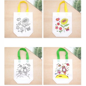 24 szt. Diy Coloring Bag Diy Kolorowe torby