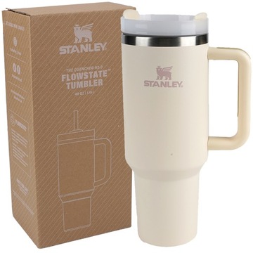 Stanley Iceflow KUBEK TERMICZNY DO KAWY Z UCHWYTEM I SŁOMKĄ 40OZ
