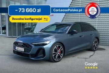 Audi A5 B10 S5 Avant 3.0 TFSI 367KM 2026 Audi S5 Avant Kamera Cofania Sportowe i Podgrzewane Fotele Leasing Wyna