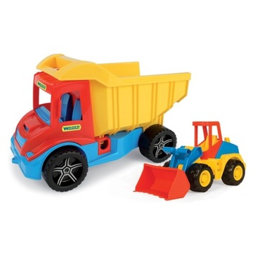 MULTI TRUCK Z KOPARKĄ Wader
