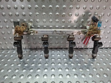 0280158501, Einspritzdüse Kraftstoffverteiler Einspritzleiste 0280158501 OPEL CORSA D 1.4 16V 2006 | thumb 4