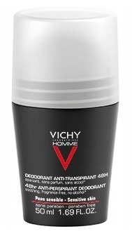 Vichy Homme 48h roll-on 50 ml skóra wrażliwa
