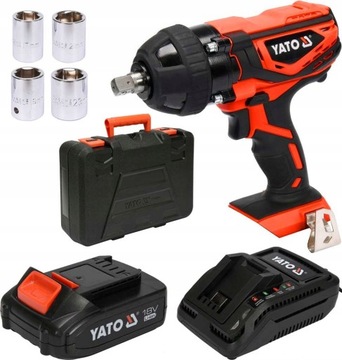 KLUCZ UDAROWY AKUMULATOROWY 18V 1/2 2,0AH ZESTAW