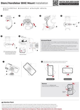 Велосипедный держатель для телефона - Spigen Gearlock Ms100