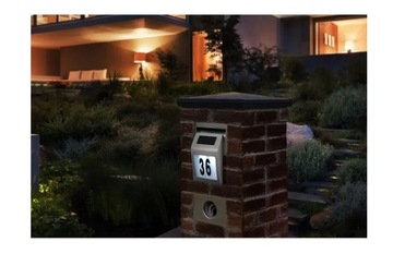 СОЛНЕЧНАЯ ПАНЛА СО СВЕТОДИОДНОЙ ПОДСВЕТКОЙ НОМЕРА ДОМА