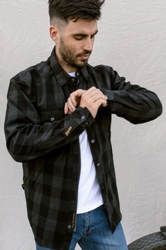 РУБАШКА BROGER МОТОЦИКЛ АЛЯСКА ЧЕРНАЯ 3XL