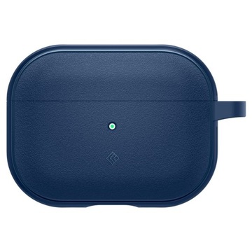 Etui Spigen do AirPods Pro 2/1, solidne matowe dopasowane z karabińczykiem