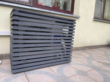 Деревянная крышка кондиционера - Натуральные цвета - Крышка кондиционера