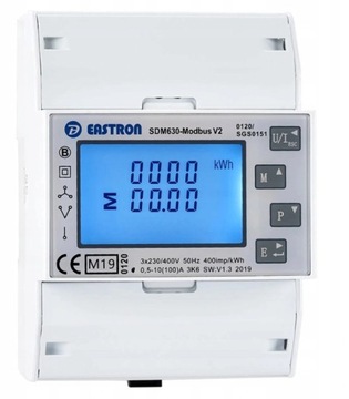 Trójfazowy licznik EASTRON SDM630M Modbus V2 MID
