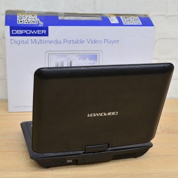 портативный DVD-плеер для автомобиля Портативная игровая консоль в стиле ретро, ​​С ДЕФЕКТОМ!