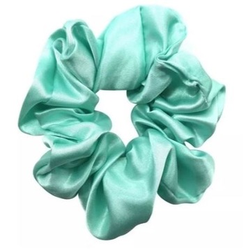 GUMKA DO WŁOSÓW FROTKA SCRUNCHIE JEDWABNA 3,5 CM