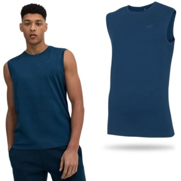 KOSZULKA MĘSKA 4F BEZ RĘKAWÓW TANK TOP PODKOSZULEK