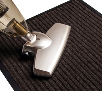 КОВРИК ДЛЯ ДВЕРИ STRONG 120x80 ВНЕШНИЙ ВНУТРЕННИЙ РЕЗИНОВЫЙ КОРИЧНЕВЫЙ