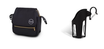 zloty wózek ze skrzydłami 2w1 LONEX PAX WINGS