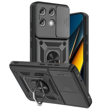 БРОНЯНЫЙ ЧЕХОЛ ДЛЯ POCO X6 PRO 5G SPACECASE ЗАЩИТА КАМЕРЫ + СТЕКЛО