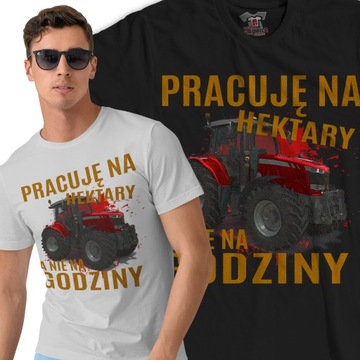 KOSZULKA DLA ROLNIKA TRAKTOR PREZENT DLA TATY DZIADKA CASE URSUS 3XL