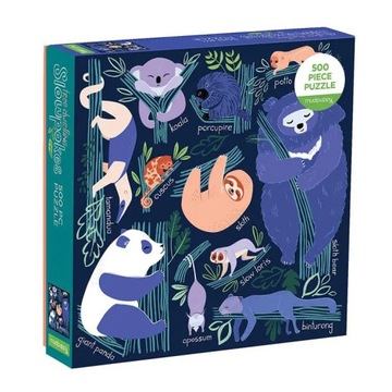 Puzzle rodzinne Drzemka w drzewach 500 elementów 8+ Mudpuppy