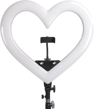 19-calowa Lampa Pier?cieniowa LED Plastikowa i Metalowa Lampa