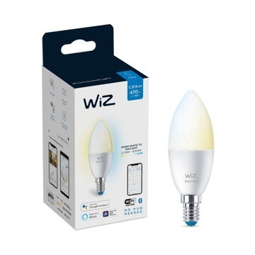 Żarówka LED NOWA WiZ Smart E14 4,9W/40W 470lm 2700-6500K 116x39mm