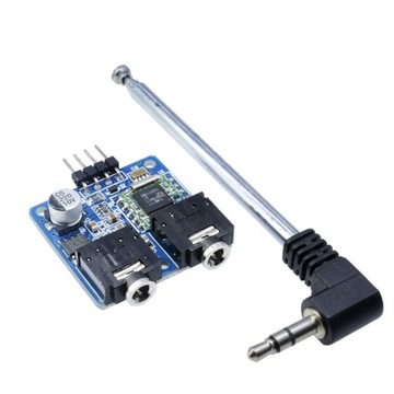 Tuner FM radio STEREO TEA5767 + antena ARDUINO