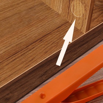 Дырокол с одним отверстием и регулируемой шкалой для картона ПВХ толщиной 15 мм.