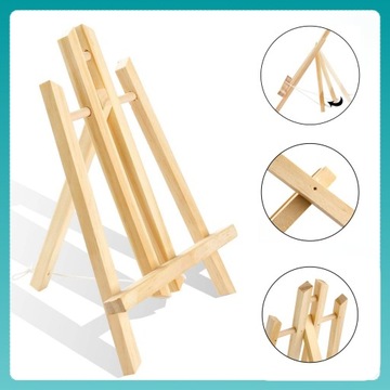 Набор для рисования для детей, подарок для рисования, мольберт, кисти, холст