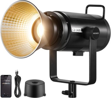 NEEWER CB300B 320 W LED lampa do studia z pilotem zdalnego sterowania 2,4 G