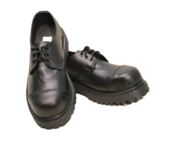 Низкие кожаные ботинки STEEL NOSE р. 45