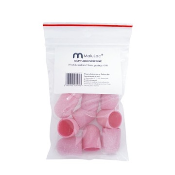 MaluLac 50x KAPTURKI nakładki ścierne na nośnik gumowy pedicure 13mm 180
