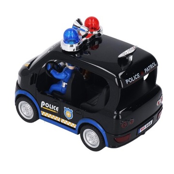 Игрушка-автомобиль полицейского из прочного сплава с деталями