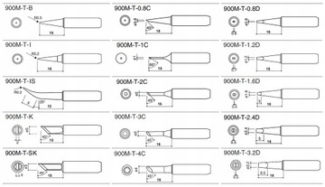НАБОР ТОЧНОГО ПАЯЛЯ F936 80 Вт + 20 НАКОНЕЧНИКОВ