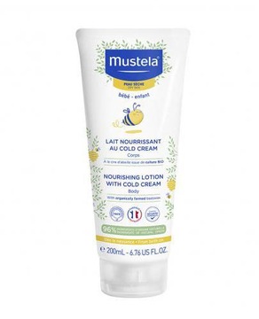 MUSTELA BEBE ENFANT Питательное молочко для тела с кольдкремом 200 мл