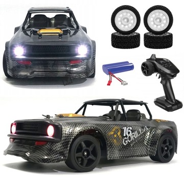 2w1 SAMOCHÓD STEROWANY AUTO RC 4x4 DRIFT 30KM/H