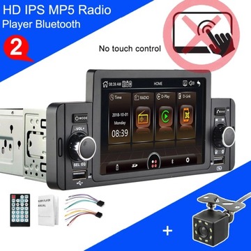 Styl nr 2 Odtwarzacz samochodowy MP5 1 Din GPS BT