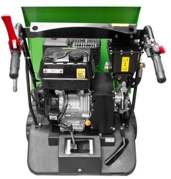 Transporter Miniwywrotka Wozidło spalinowe + pług ZIPPER