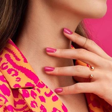 SEMILAC 437 Лак гибридный теплый малиновый 7 мл