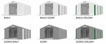 Палатка складская 4х7м [2,5м] Павильон DAS 620 P