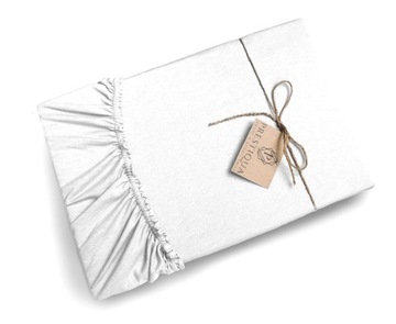 PRZEŚCIERADŁO PREMIUM 140x200 JERSEY 100% BAWEŁNA