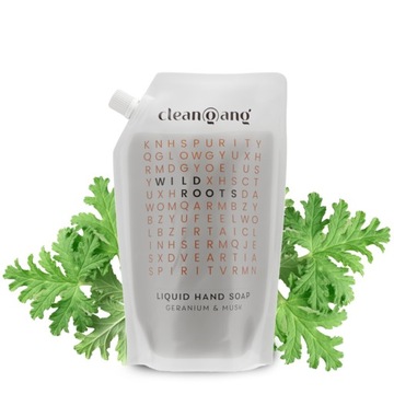 Mydło w płynie do rąk geranium i piżmo pielęgnuje witamina A, E, F 750ml