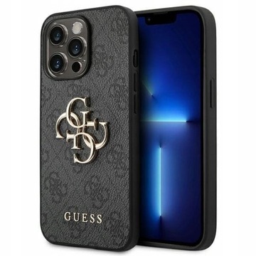 GUESS 4G BIG METAL LOGO ETUI DO IPHONE 15 PRO MAX