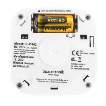 ДАТЧИК ДЫМА WIFI БЕСПРОВОДНОЙ