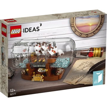 LEGO 92177 IDEAS — КОРАБЛЬ В БУТЫЛКЕ