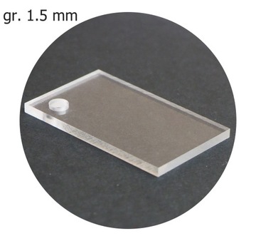Plexi Pleksa Transparentna 1,5mm formatka 60x40cm