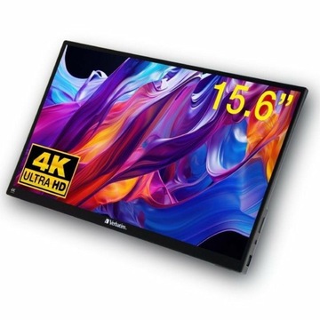 Monitor z Ekranem Dotykowym Verbatim PMT-15-4K