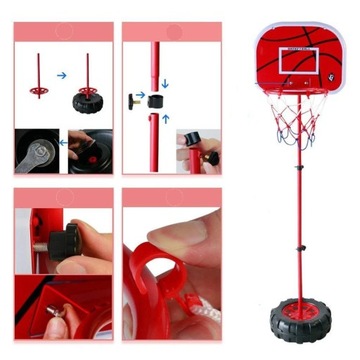 БАСКЕТБОЛЬНАЯ КОРЗИНА БАСКЕТБОЛЬНАЯ ДЛЯ ДЕТЕЙ ПОДСТАВКА ДЛЯ НАСОСА ДЛЯ МЯЧОВ