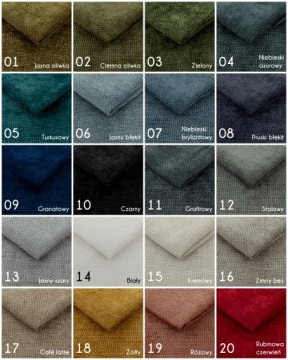 Образцы тканей - Мебель Gracjan